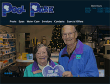 Tablet Screenshot of poolpark.com